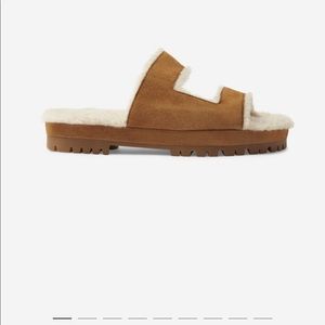 Tamara Mellon Roam Slide Cognac- BRAND NEW!!